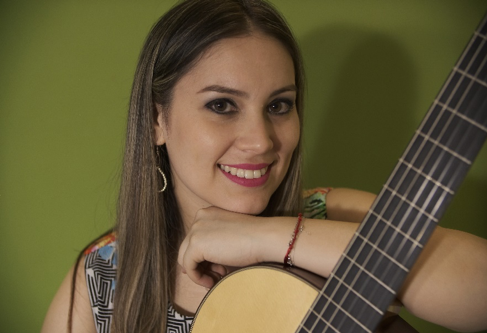 guitarrista Angélica Rodríguez
