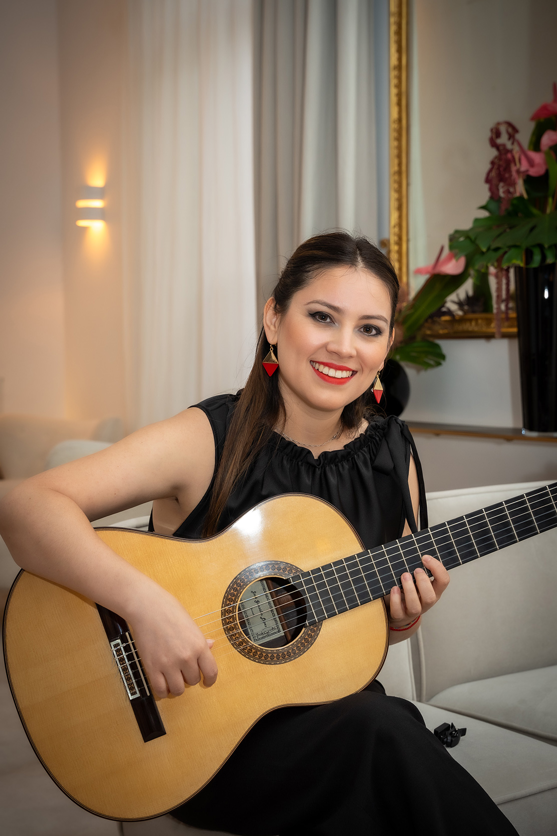 Angélica Rodríguez guitarrista