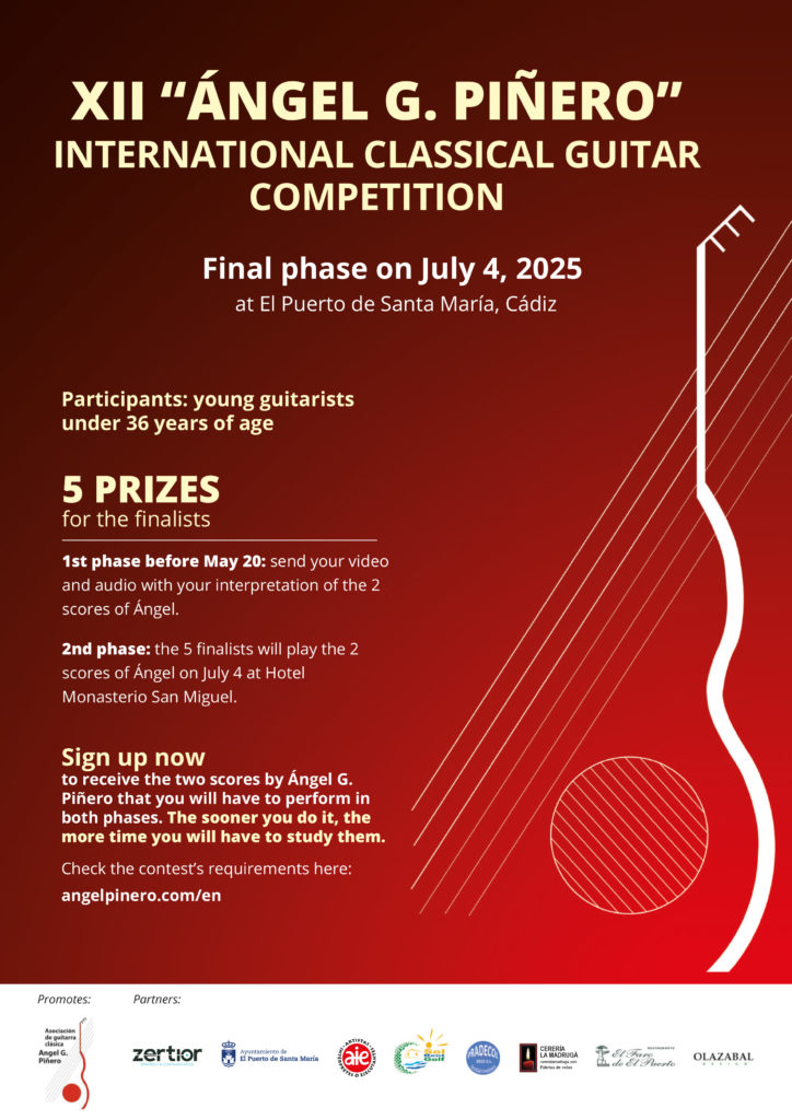 angel g piñero international classical guitar competition